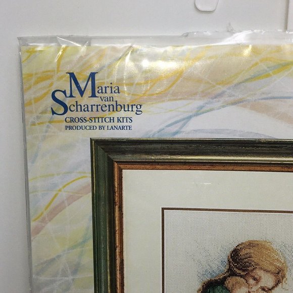 Maria Van Scharrenburg Cross Stitch Kit Tenderness Mother With Child Needle Work - Picture 4 of 12